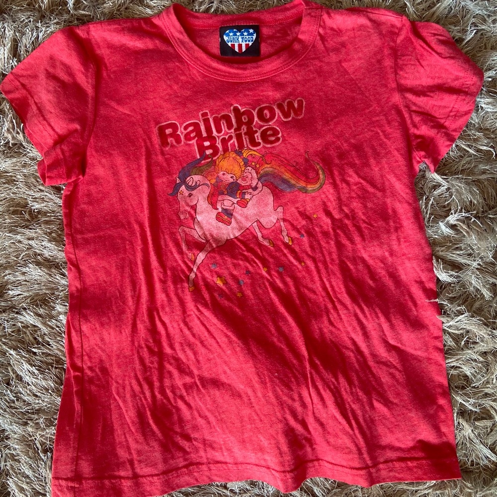 Vintage Junk Food Rainbow Brite Tee XL